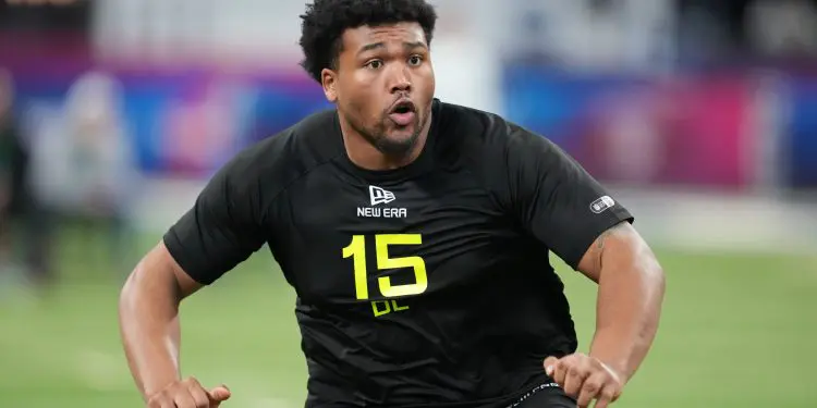 NFL Combine Day 1 Unleashes Derrick Harmon’s Herculean Potential, Showing Glimpses of Chris Jones’ Legacy