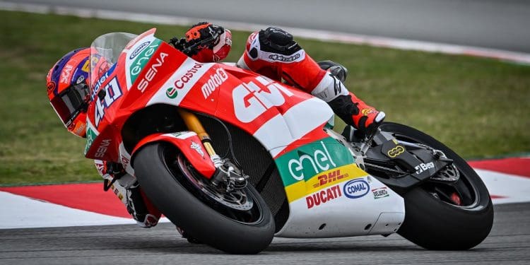 Mattia Casadei ganhou corrida 1 do MotoE em Mugello dividida em duas partes