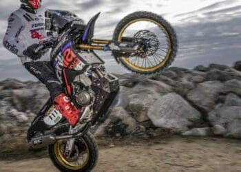 Jacopo Cerutti e Aprilia entram com o pé direito na Africa Eco Race com uma vitória