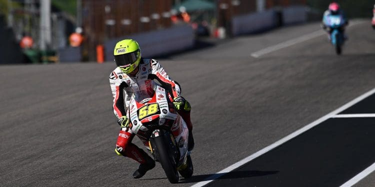 Luca Lunetta quer levar longe o #58 de Marco Simoncelli, começando no Moto3