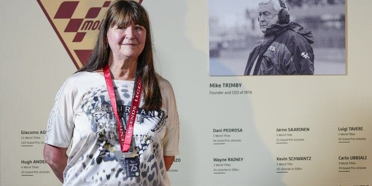 Mike Trimby tornou-se oficialmente Lenda do MotoGP