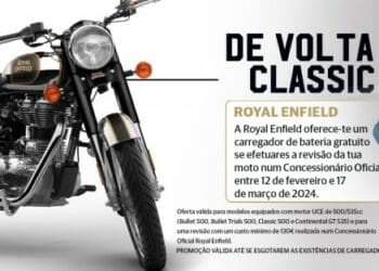 Royal Enfield lança a sua campanha de serviço ‘De Vo lta à Classic’