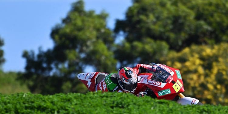 Alessandro Zaccone foi o mais veloz dos treinos do GP de França de MotoE