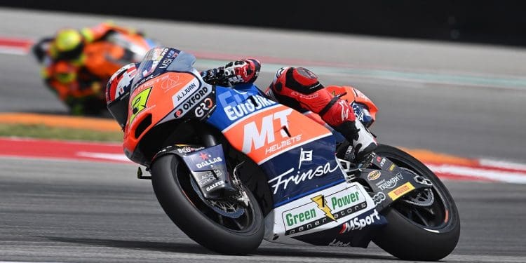 Sergio García liderou à chuva no segundo treino do GP de Espanha de Moto2