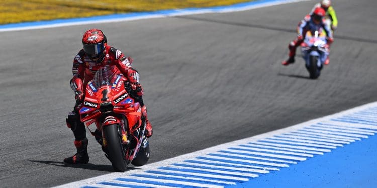 Francesco Bagnaia cauteloso sobre o novo pneu dianteiro: ‘Talvez não tenha sido a melhor situação para experimentar’