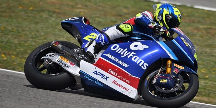 Marcos Ramírez fez nova volta recorde de Sachsenring no treino livre do Moto2