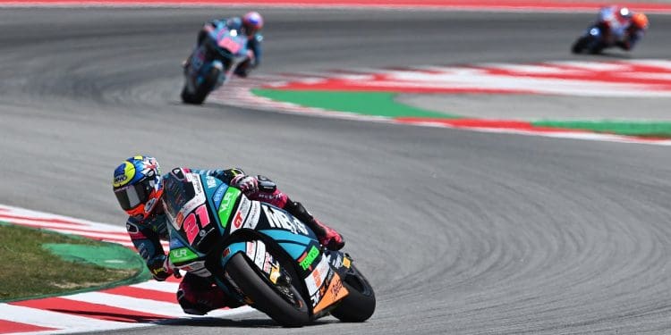 Alonso López estabelece novo recorde num treino 2 de Moto2 dominado pela Boscoscuro