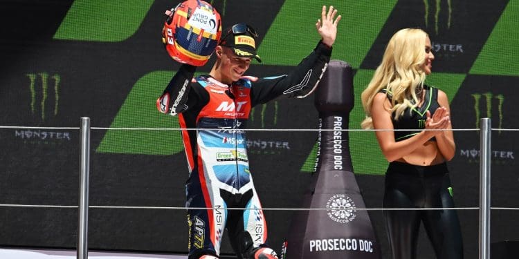 ‘A Kalex e a Boscoscuro são motos «parecidas», mas o rendimento da Boscoscuro é muito alto’ – Sergio García