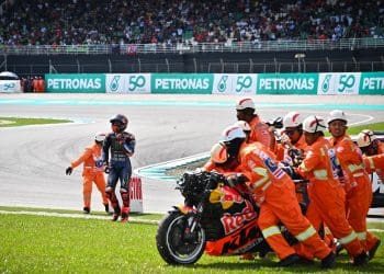 Jack Miller perdeu os sentidos por alguns instantes