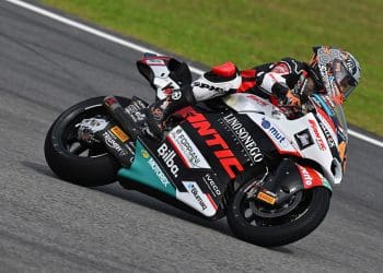 Arón Canet bateu surpreendente Fermín Aldeguer no treino livre de Moto2 em Barcelona