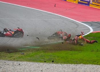 Quem sofreu mais quedas no MotoGP em 2024?