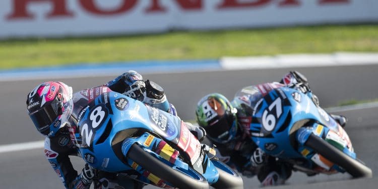 Máximo Quiles estreia-se a vencer no fecho de época do FIM JuniorGP