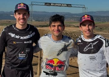 Irmãos Márquez e campeão Jorge Martín treinaram motocross em Espanha