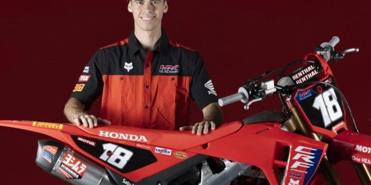 Valerio Lata junta-se à Team HRC no MX2