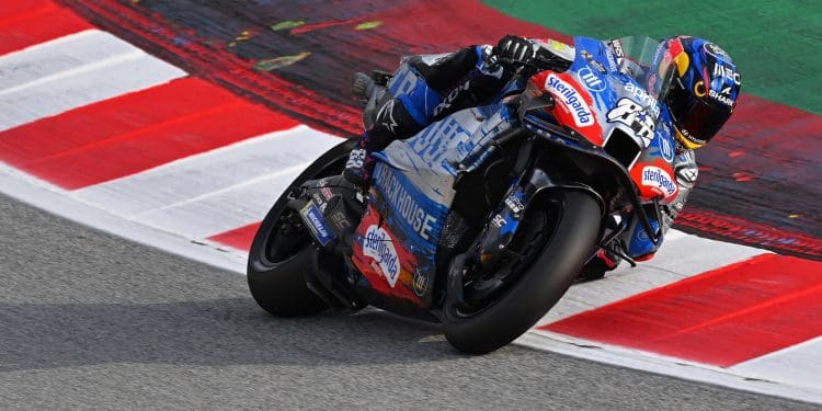 Miguel Oliveira feliz com prestação hoje em Barcelona… mas com dúvidas se escolha de pneu foi acertada: ‘Boa performance no adeus’