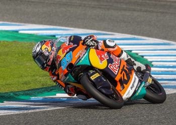 José Antonio Rueda liderou teste de Moto3 em Jerez