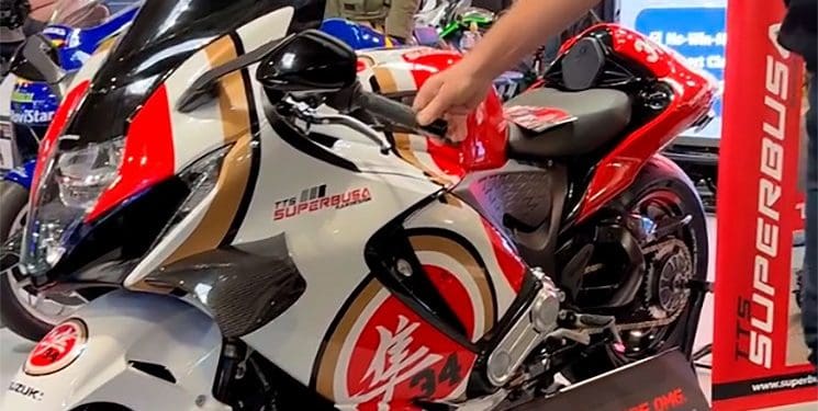 «SuperBusa»: Suzuki Hayabusa com esteróides e espírito de Kevin Schwantz