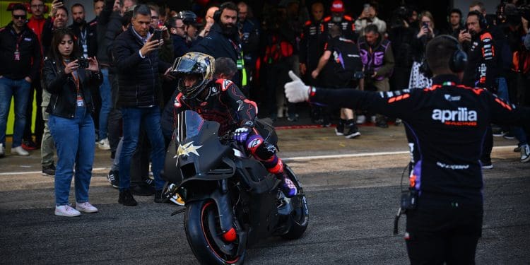 Jorge Martín sem expectativas para o primeiro ano na Aprilia: ‘Tenho de ver como está a moto e a partir daí melhorar; Posso dar muito à fábrica’