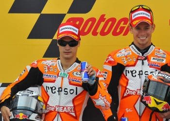 Casey Stoner contra tese de que peso ajudava Dani Pedrosa: ‘Ele simplesmente era o melhor’
