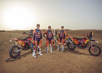 KTM apresenta-se para o Dakar com ambição de vitória e três pilotos