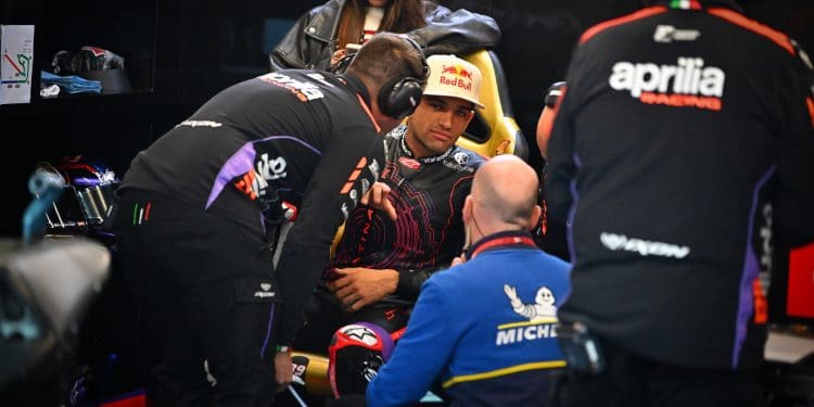 Jorge Martín quer ‘trazer consistência’ à Aprilia: ‘Às vezes é uma moto imbatível, mas depois sofre muito; Teremos de ver a minha posição’