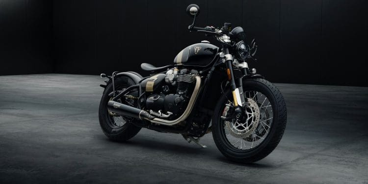 Triumph Bonneville Bobber TFC, uma edição muito especial e limitada