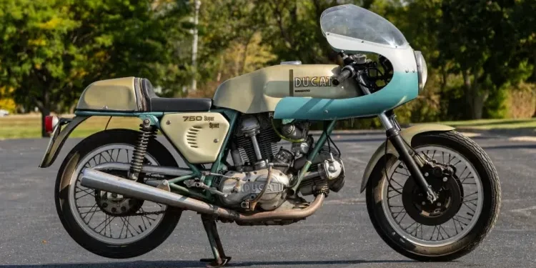 Achado incrível: Ducati 750SS original será leiloada nos EUA