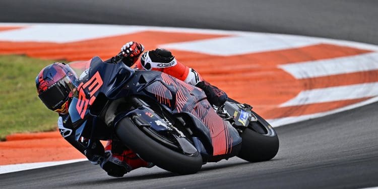 Marc Márquez lembra a primeira vez que pilotou a Ducati: ‘Surpreendeu-me pela positiva, Senti-me bem rapidamente’