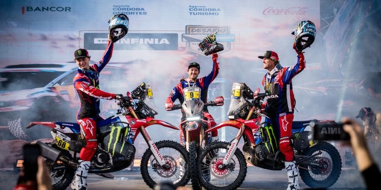 Vídeo: Imagens de bastidores da Honda, com a CRF540 Rally, no Desafío Ruta 40