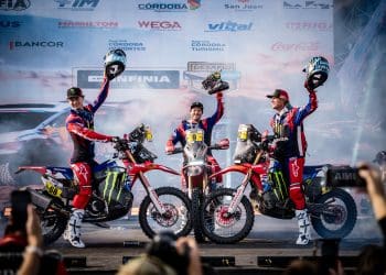 Vídeo: Imagens de bastidores da Honda no Desafío Ruta 40, onde a CRF450 Rally brilhou