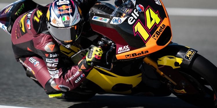 Tony Arbolino no topo da Q1 do Moto2 em Jerez apurado para a Q2 com mais três rivais
