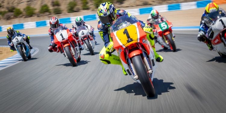Vídeo: Valentino Rossi pilotou Yamaha YZR500 de Eddie Lawson em Jerez