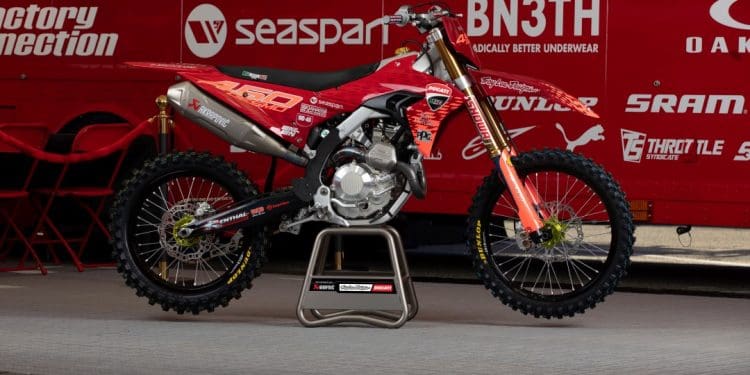 Ducati prepara chegada da Desmo450 MX nos EUA com a Troy Lee Designs