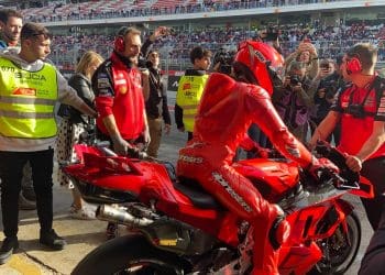 Marc Márquez bateu recorde com a nova Panigale V2