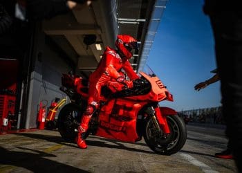 Marc Márquez já testa de Ducati e conheceu a nova Panigale V2