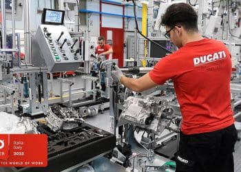 Ducati distinguida como uma das melhores empregadoreas em Itália pelo 11.º ano seguido