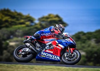 Honda surpreende com suspensões Öhlins no teste do WSBK em Jerez