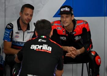 Lorenzo Savadori confiante no futuro da Aprilia: ‘O Bezzecchi é um talento puro e o Martín é campeão em título’