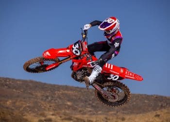 Jo Shimoda suplantou rivais no AMA 250SX em Anaheim