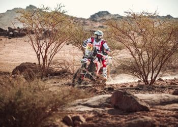 Sebastian Bühler desiste do Dakar após queda forte