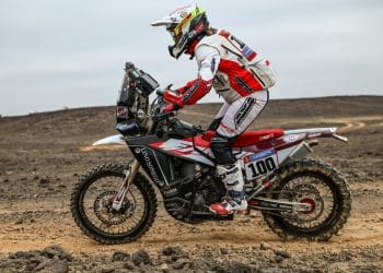 Sandra Gómez Cantero, a única senhora no Dakar em motos, em ascensão após cinco etapas