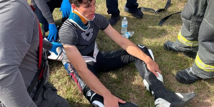 Antigo piloto de Moto2 sofreu grave acidente em treino