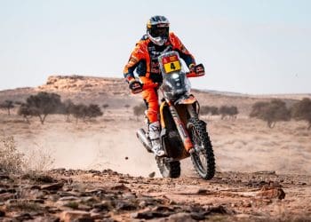 Problema com navegação, no final do dia «tramou» Daniel Sanders; Piloto foi penalizado e caiu para 12.º na etapa de hoje