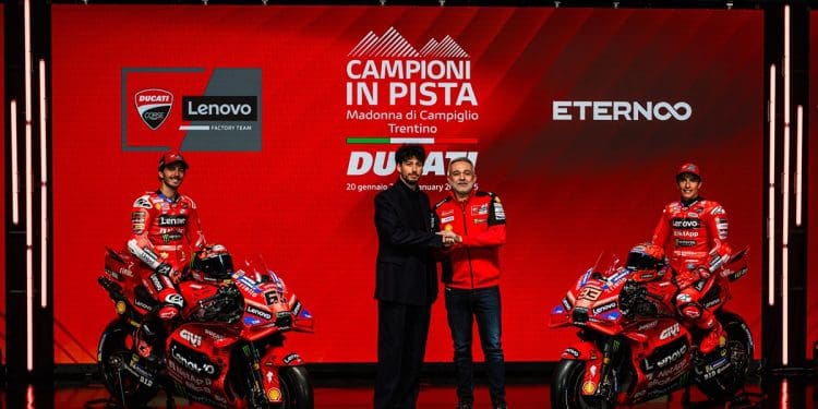Ducati anuncia novo patrocinador para o MotoGP