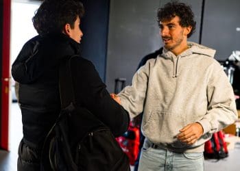 O primeiro dia de Marc Márquez e Pecco Bagnaia como colegas de equipa