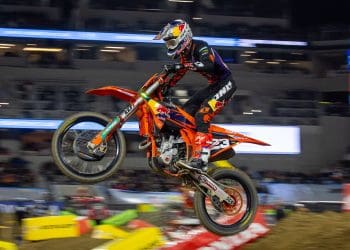 Julien Beaumer e a primeira vitória no AMA 250SX mas mantém pés no chão: ‘Estou a tentar não ficar muito entusiasmado com isso agora’