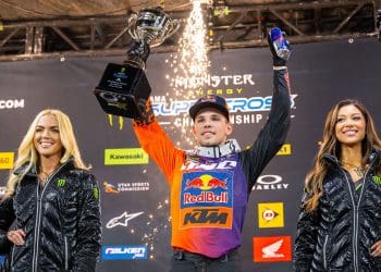 Julien Beaumer brilha em San Diego e conquista a primeira vitória no AMA Supercross 250
