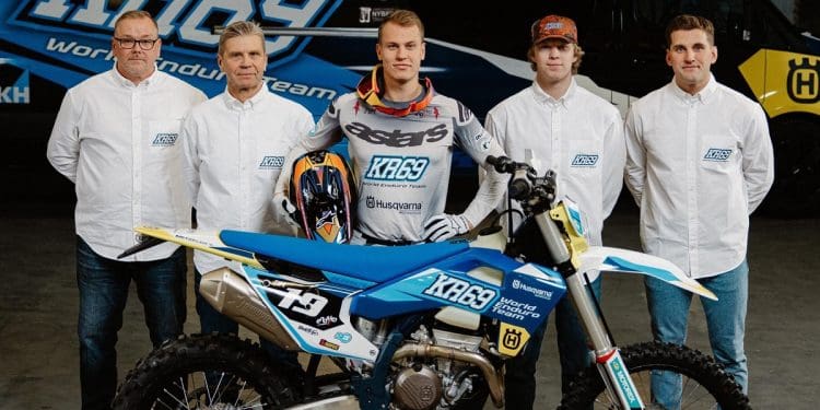 Kalle Rovanperä, bicampeão do mundo de ralis tem agora equipa no EnduroGP