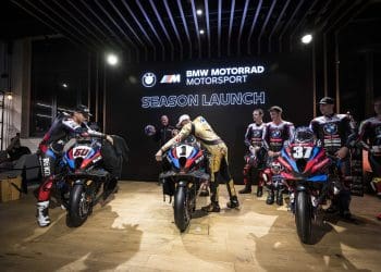 BMW apresentou-se para o WSBK com o número #1 em Berlim