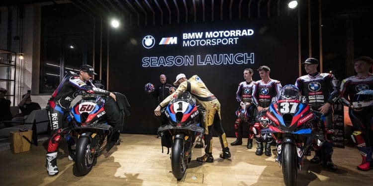 BMW apresentou-se para o WSBK com o número #1 em Berlim